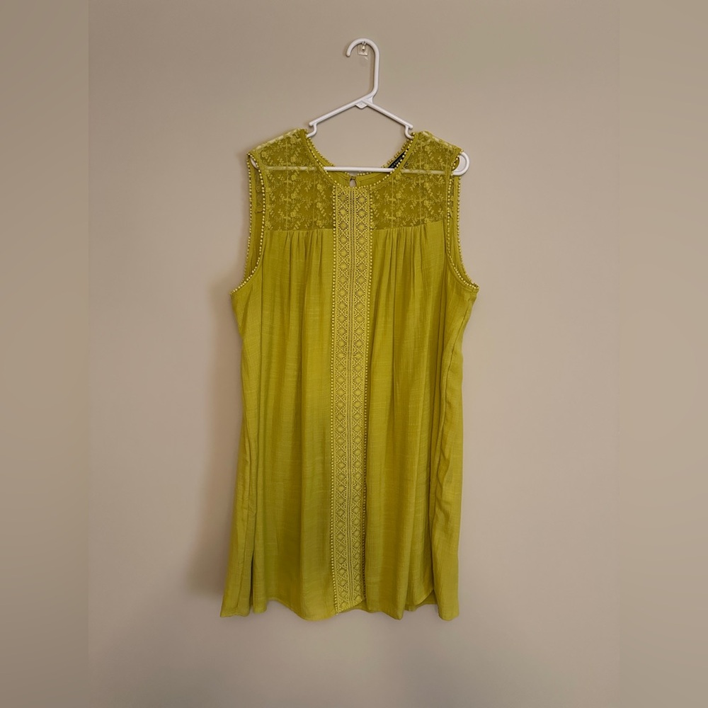 Zac & Rachel 2X Green Dress